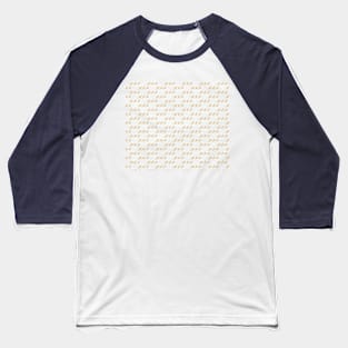 Gold Ornament Pattern, Seamless Gold pattern Baseball T-Shirt